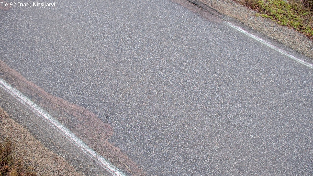 Kelikamerat Kuva Tie 92 Inari, Nitsijärvi, Inari, Lappi