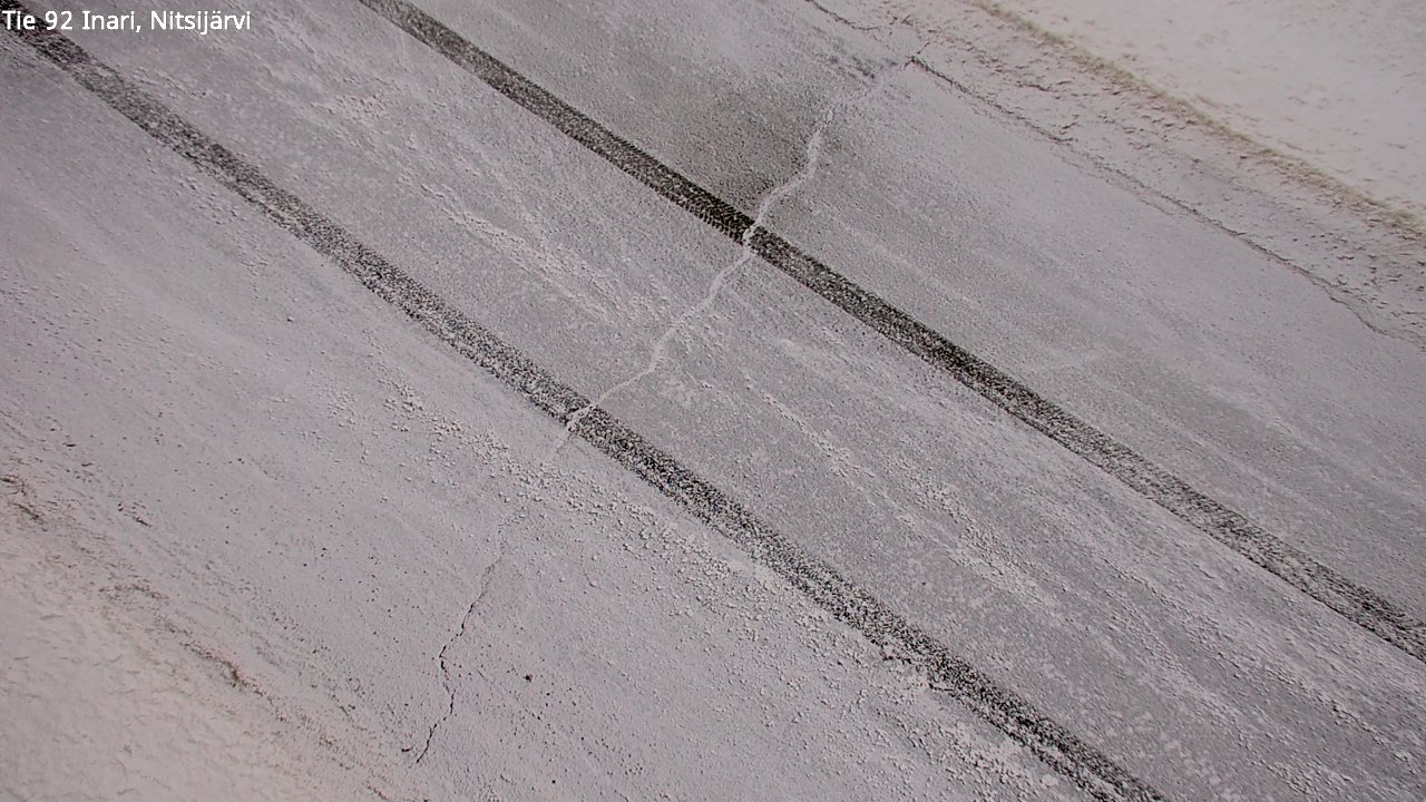 Kelikamerat Kuva Tie 92 Inari, Nitsijärvi, Inari, Lappi