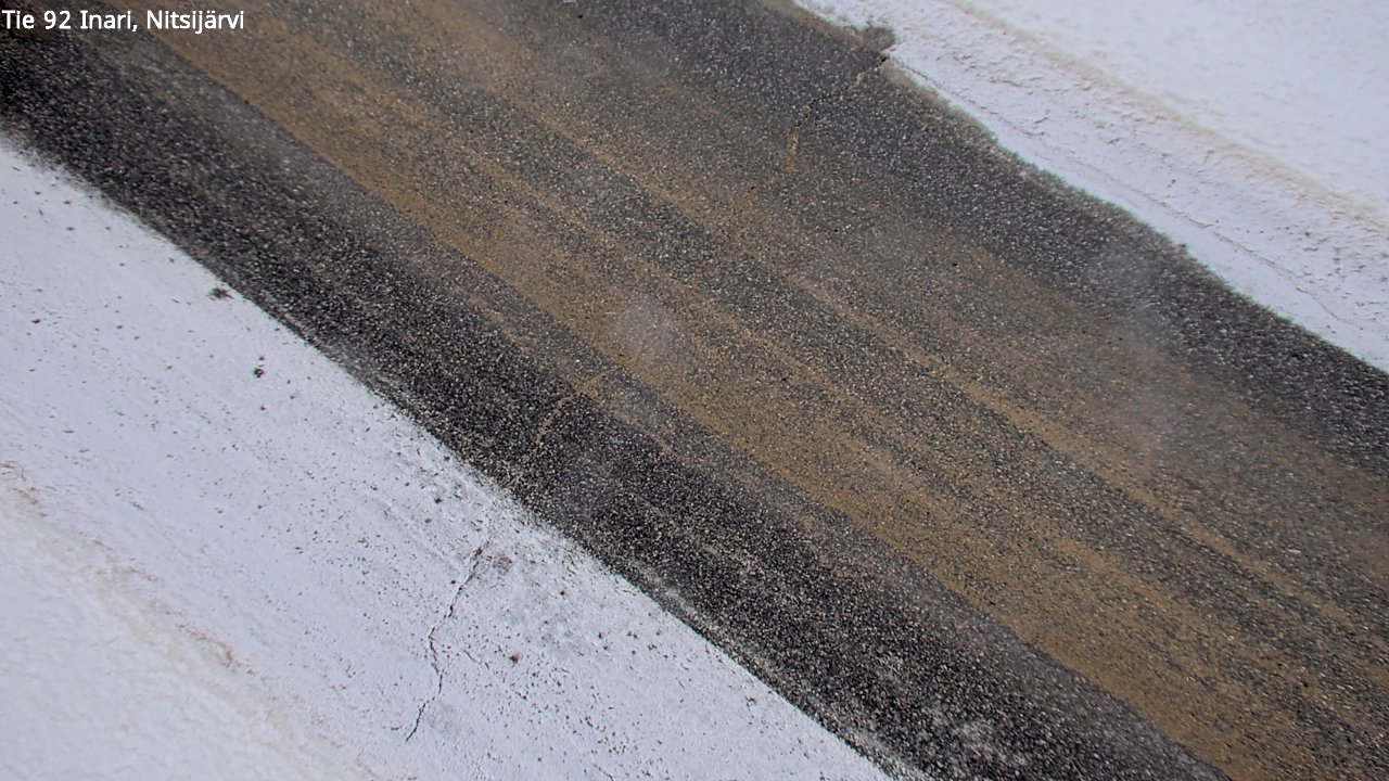 Kelikamerat Kuva Tie 92 Inari, Nitsijärvi, Inari, Lappi