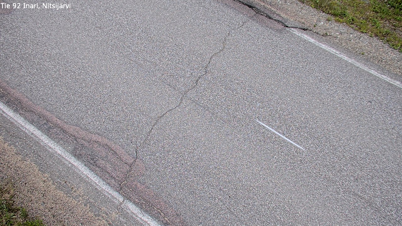Kelikamerat Kuva Tie 92 Inari, Nitsijärvi, Inari, Lappi