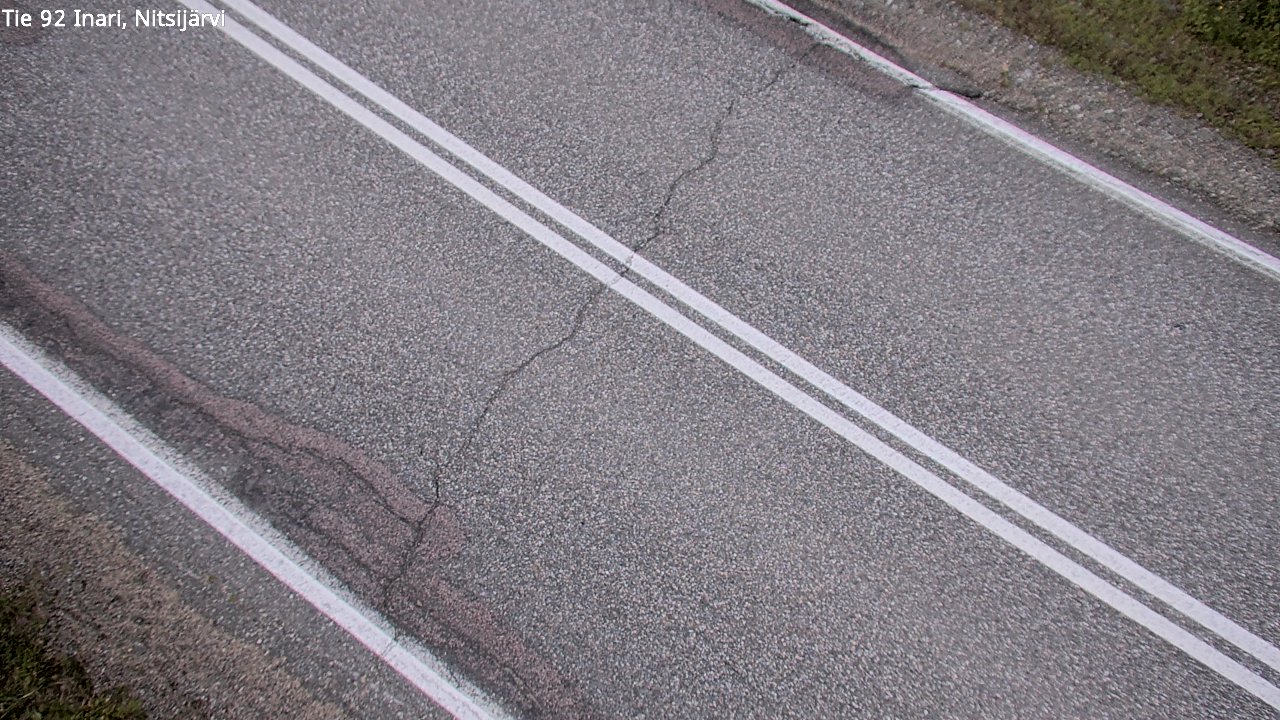 Kelikamerat Kuva Tie 92 Inari, Nitsijärvi, Inari, Lappi