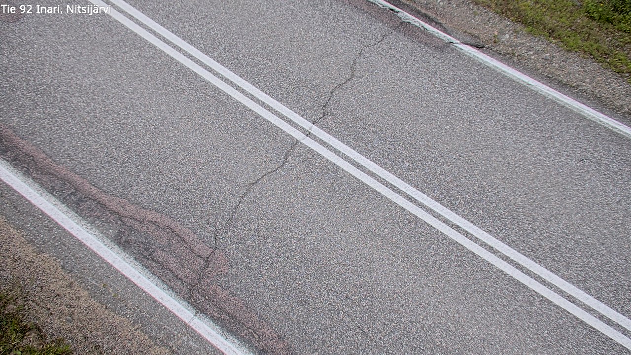 Kelikamerat Kuva Tie 92 Inari, Nitsijärvi, Inari, Lappi