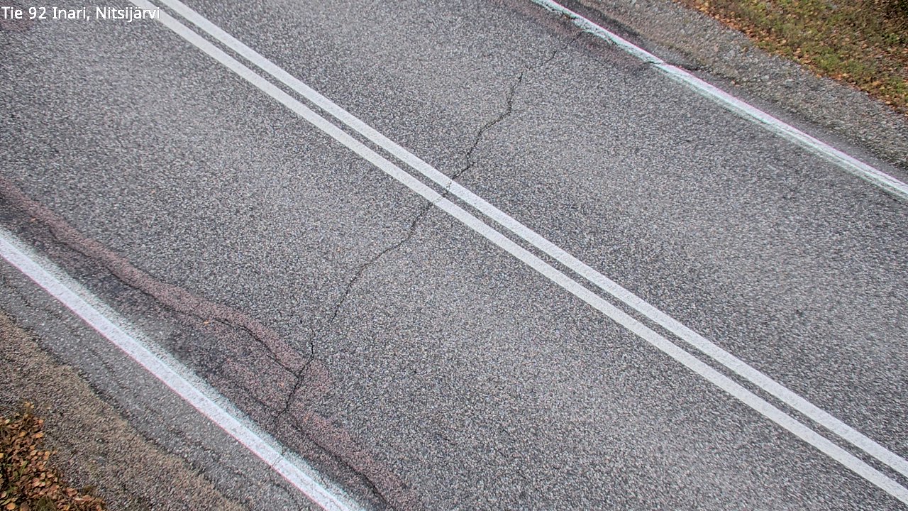 Kelikamerat Kuva Tie 92 Inari, Nitsijärvi, Inari, Lappi