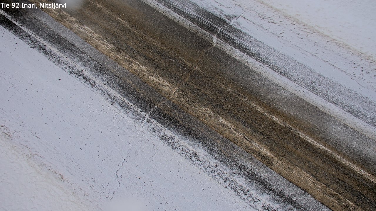 Kelikamerat Kuva Tie 92 Inari, Nitsijärvi, Inari, Lappi