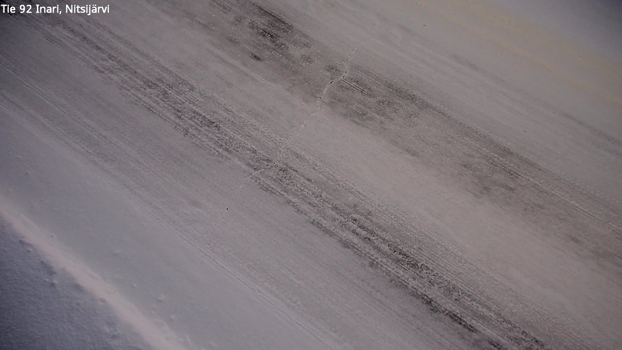 Kelikamerat Kuva Tie 92 Inari, Nitsijärvi, Inari, Lappi