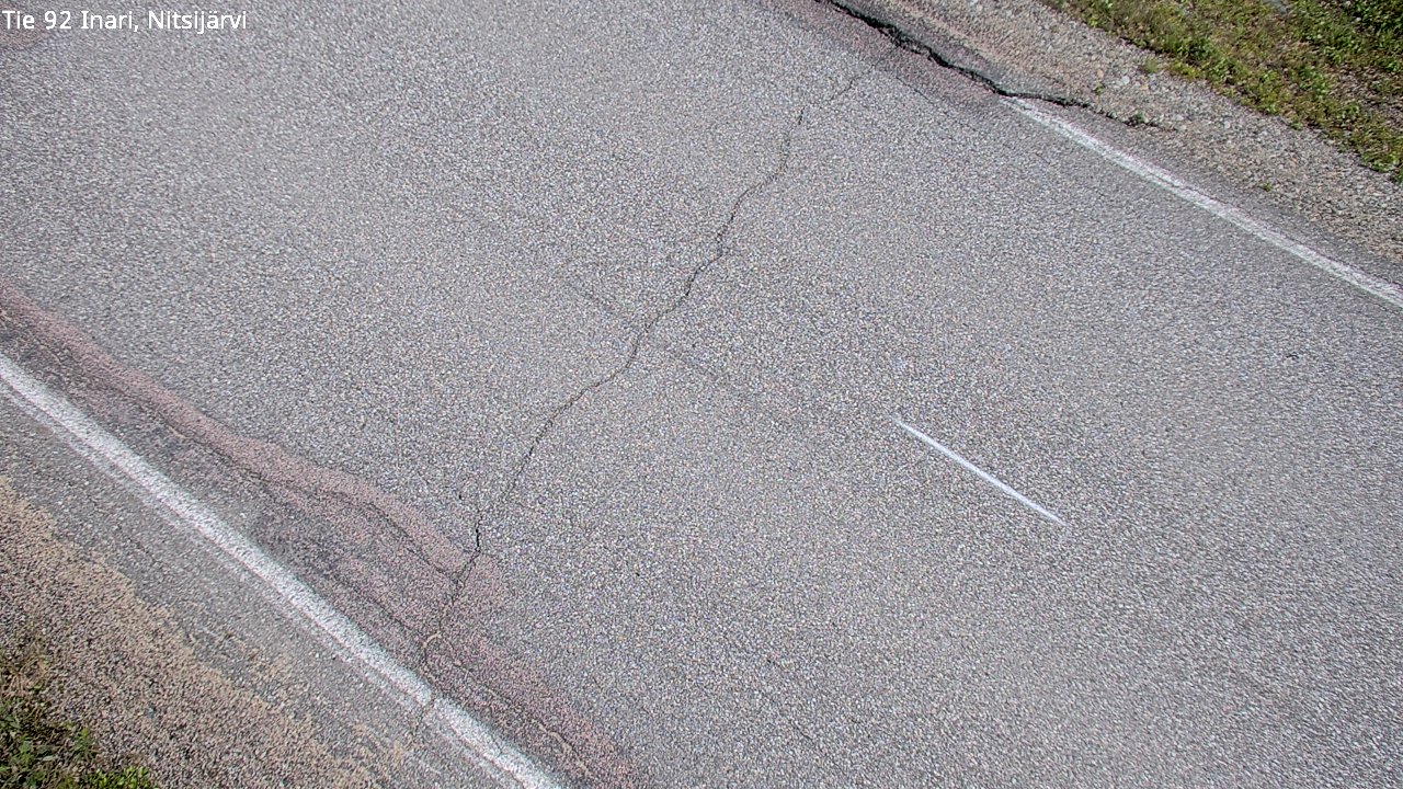 Kelikamerat Kuva Tie 92 Inari, Nitsijärvi, Inari, Lappi