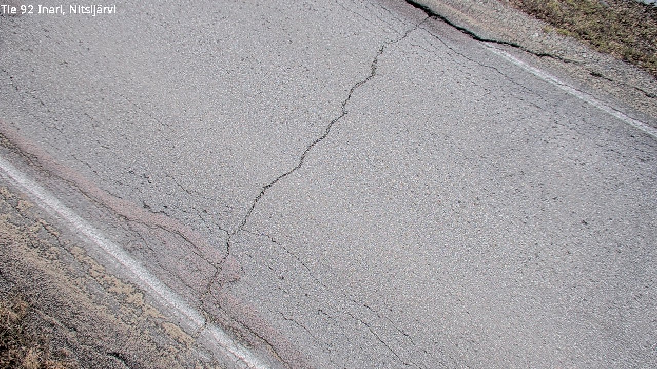 Kelikamerat Kuva Tie 92 Inari, Nitsijärvi, Inari, Lappi