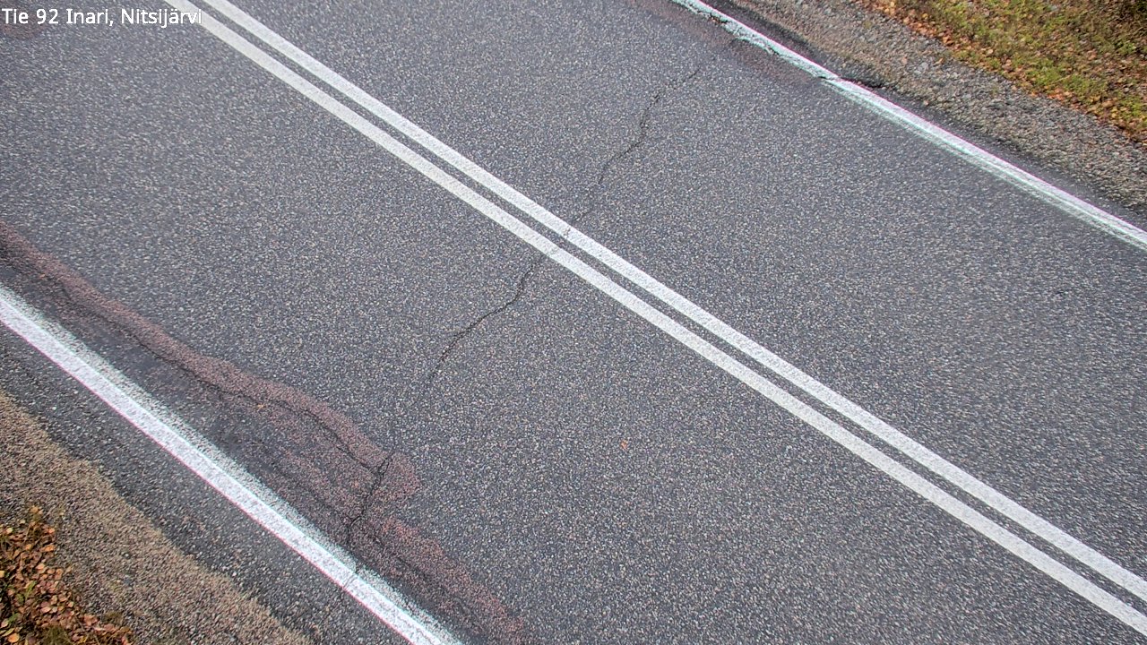 Kelikamerat Kuva Tie 92 Inari, Nitsijärvi, Inari, Lappi