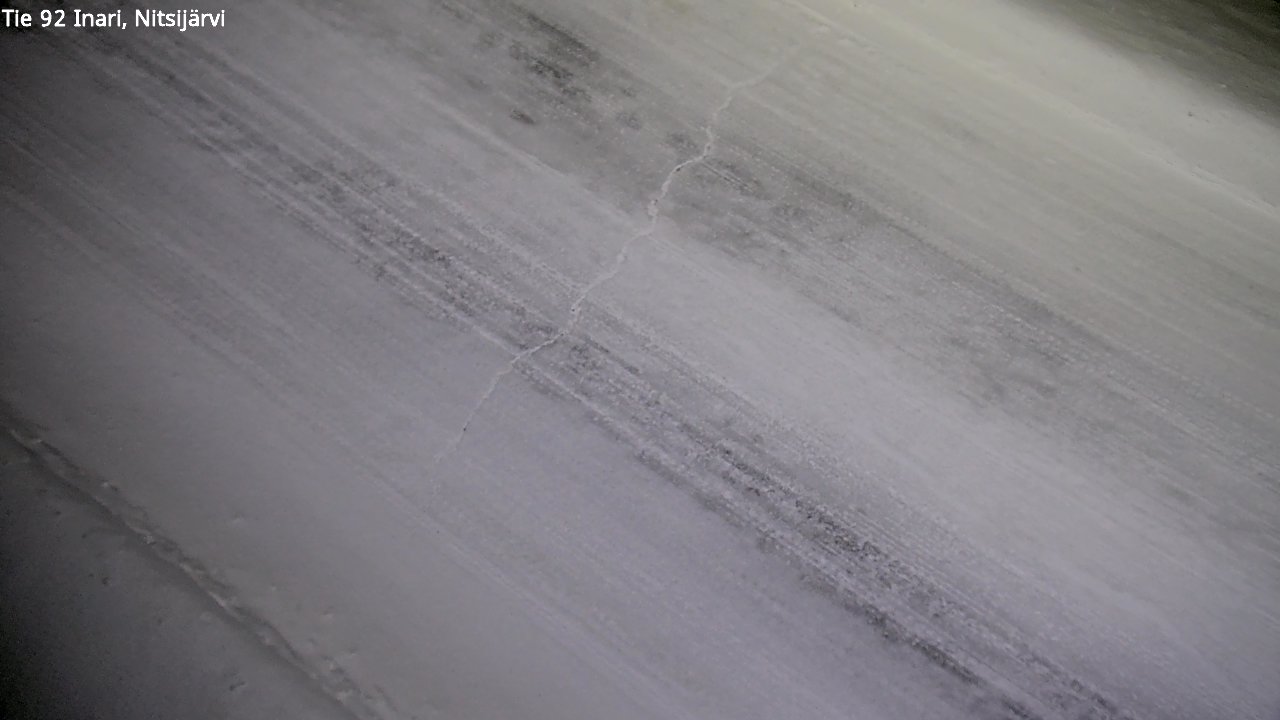 Kelikamerat Kuva Tie 92 Inari, Nitsijärvi, Inari, Lappi