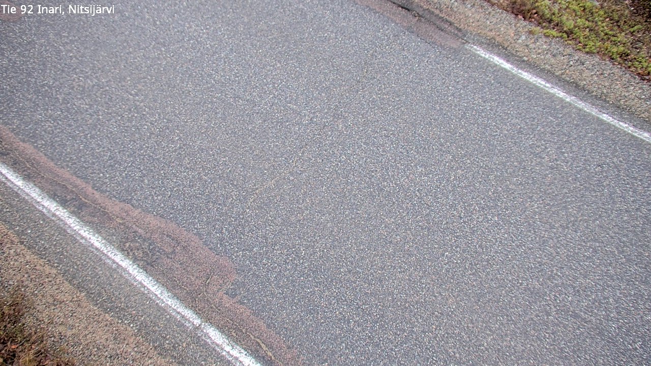 Kelikamerat Kuva Tie 92 Inari, Nitsijärvi, Inari, Lappi