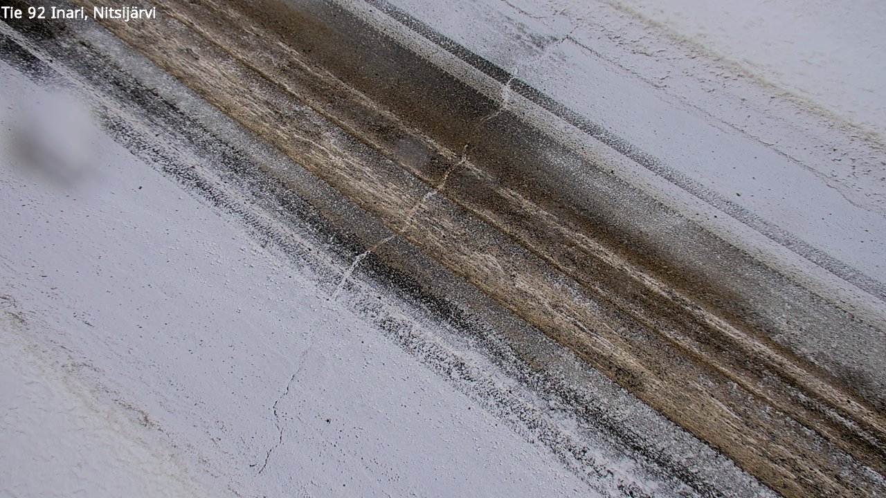 Kelikamerat Kuva Tie 92 Inari, Nitsijärvi, Inari, Lappi