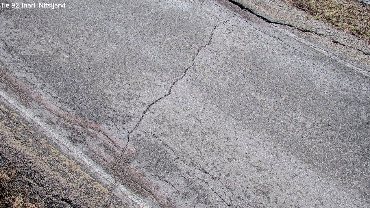 Kelikamerat Kuva Tie 92 Inari, Nitsijärvi, Inari, Lappi