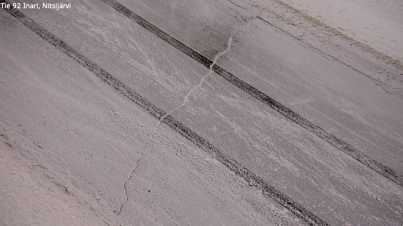 Kelikamerat Kuva Tie 92 Inari, Nitsijärvi, Inari, Lappi