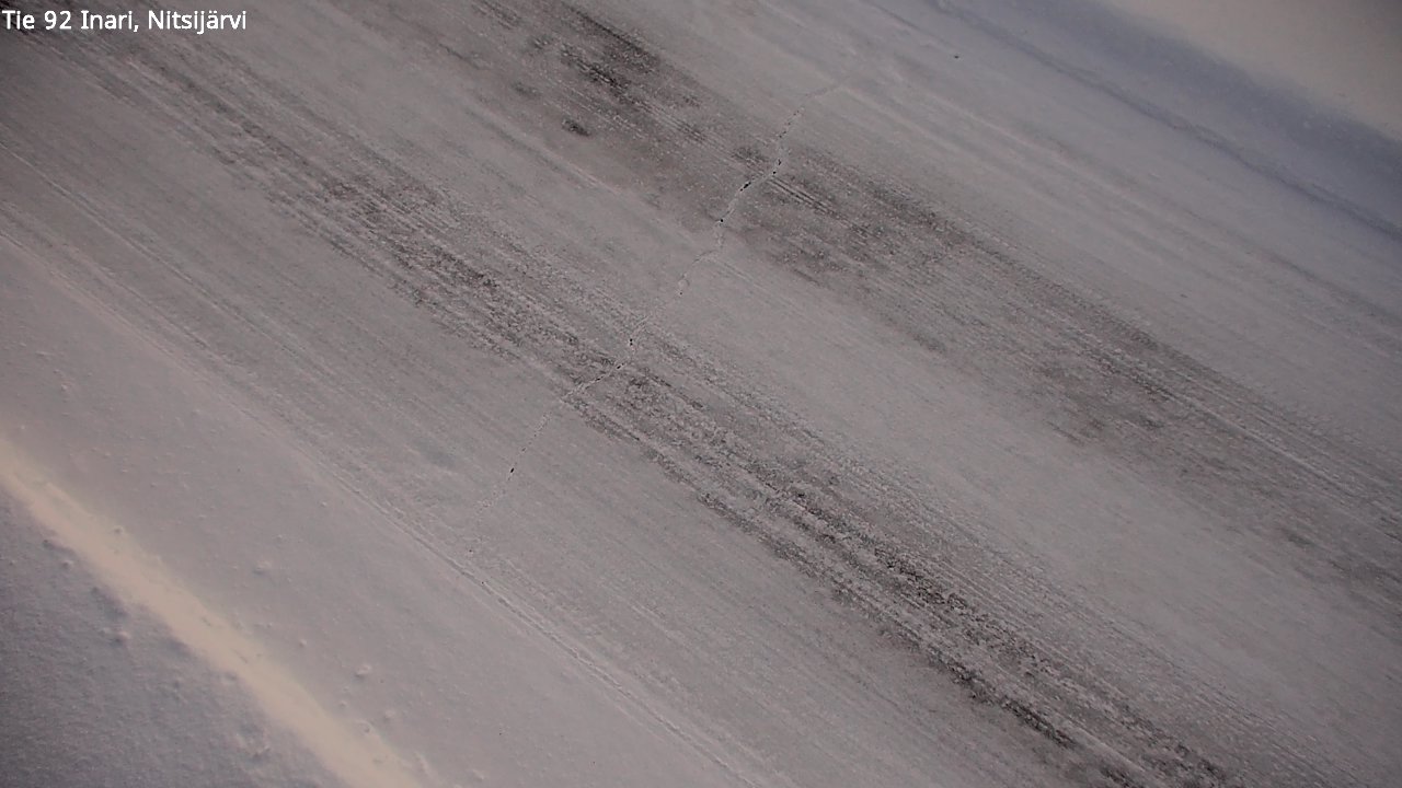 Kelikamerat Kuva Tie 92 Inari, Nitsijärvi, Inari, Lappi