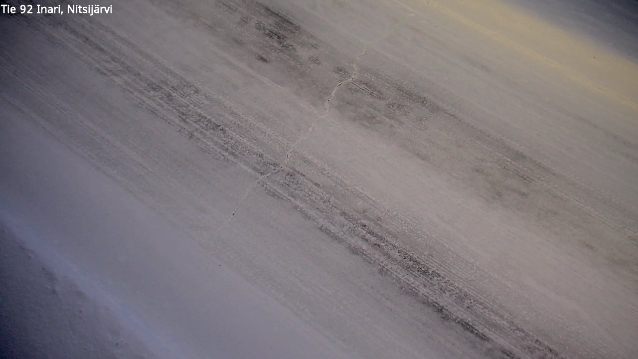 Kelikamerat Kuva Tie 92 Inari, Nitsijärvi, Inari, Lappi