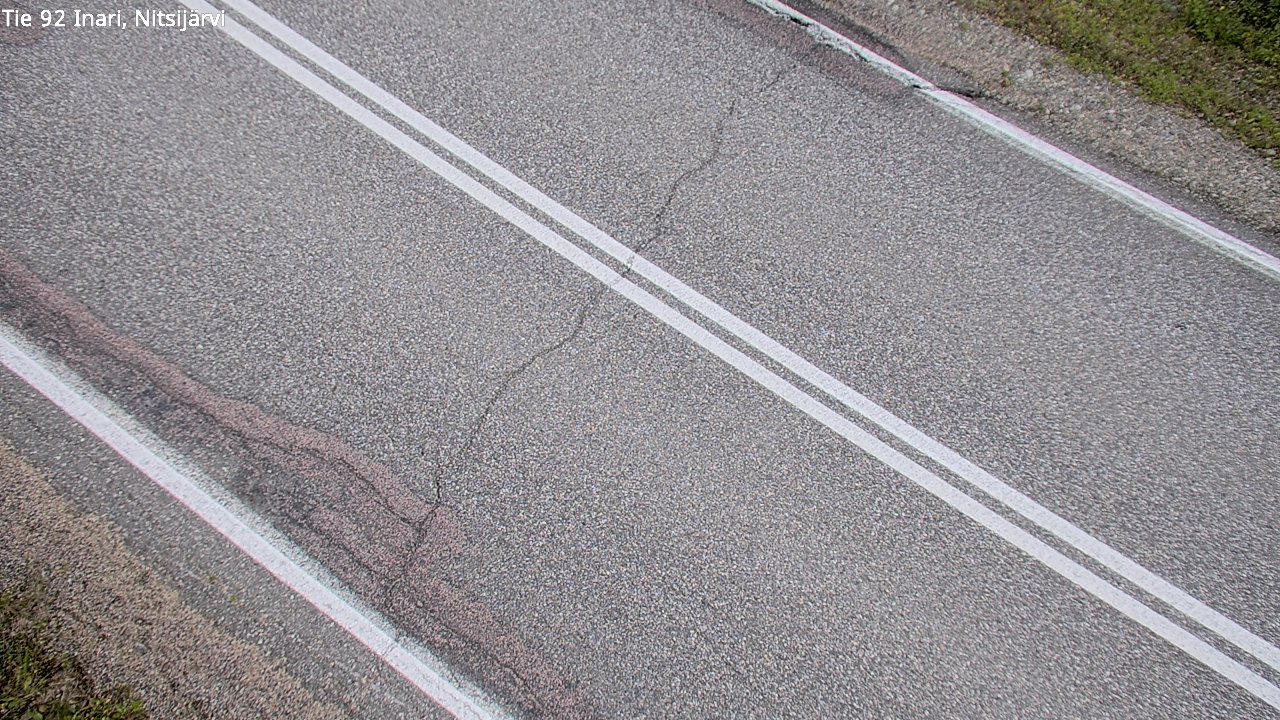 Kelikamerat Kuva Tie 92 Inari, Nitsijärvi, Inari, Lappi