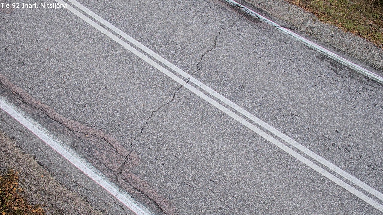 Kelikamerat Kuva Tie 92 Inari, Nitsijärvi, Inari, Lappi