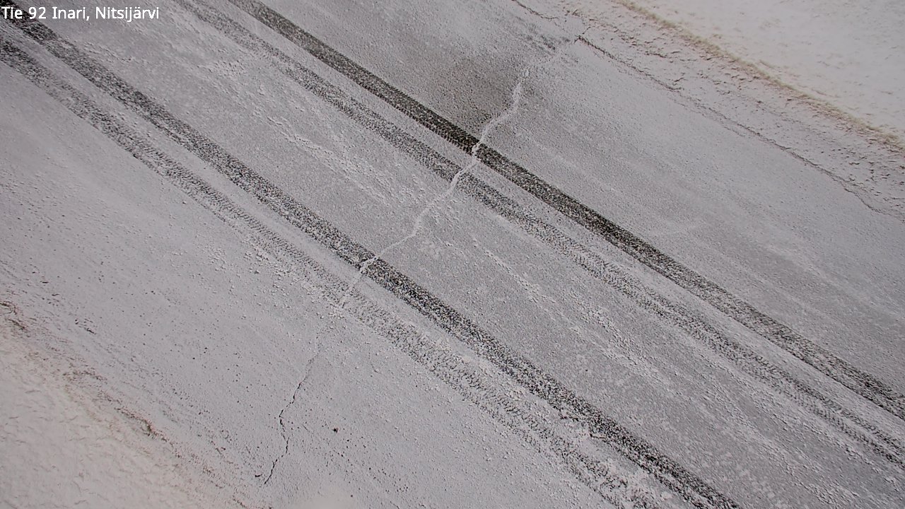 Kelikamerat Kuva Tie 92 Inari, Nitsijärvi, Inari, Lappi