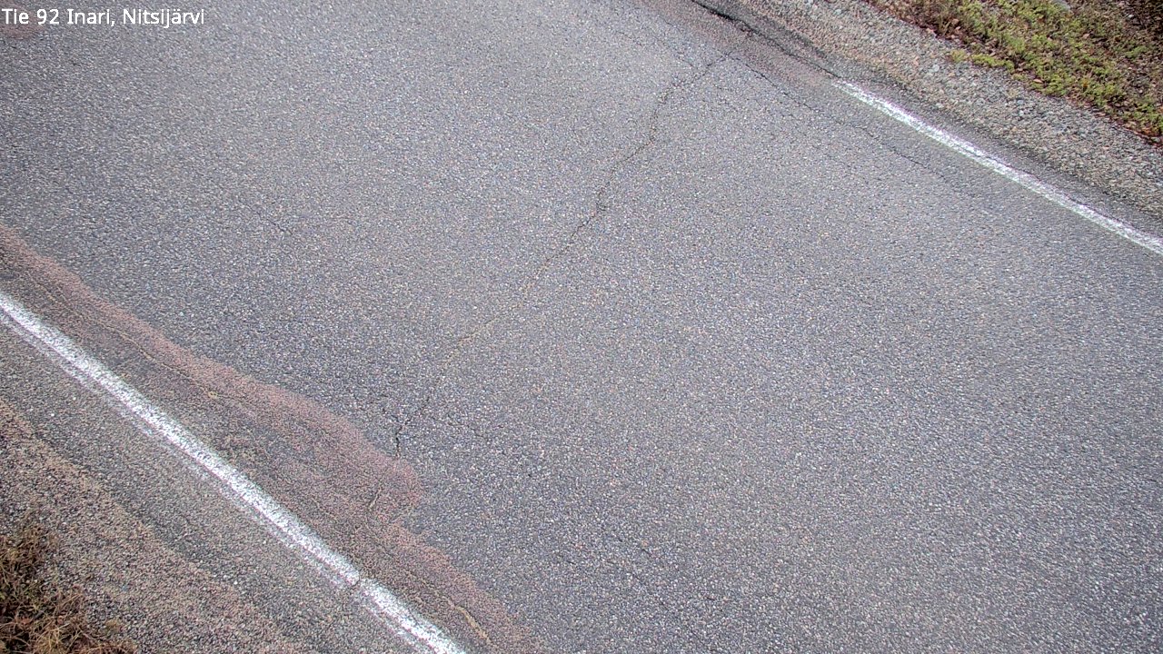 Kelikamerat Kuva Tie 92 Inari, Nitsijärvi, Inari, Lappi