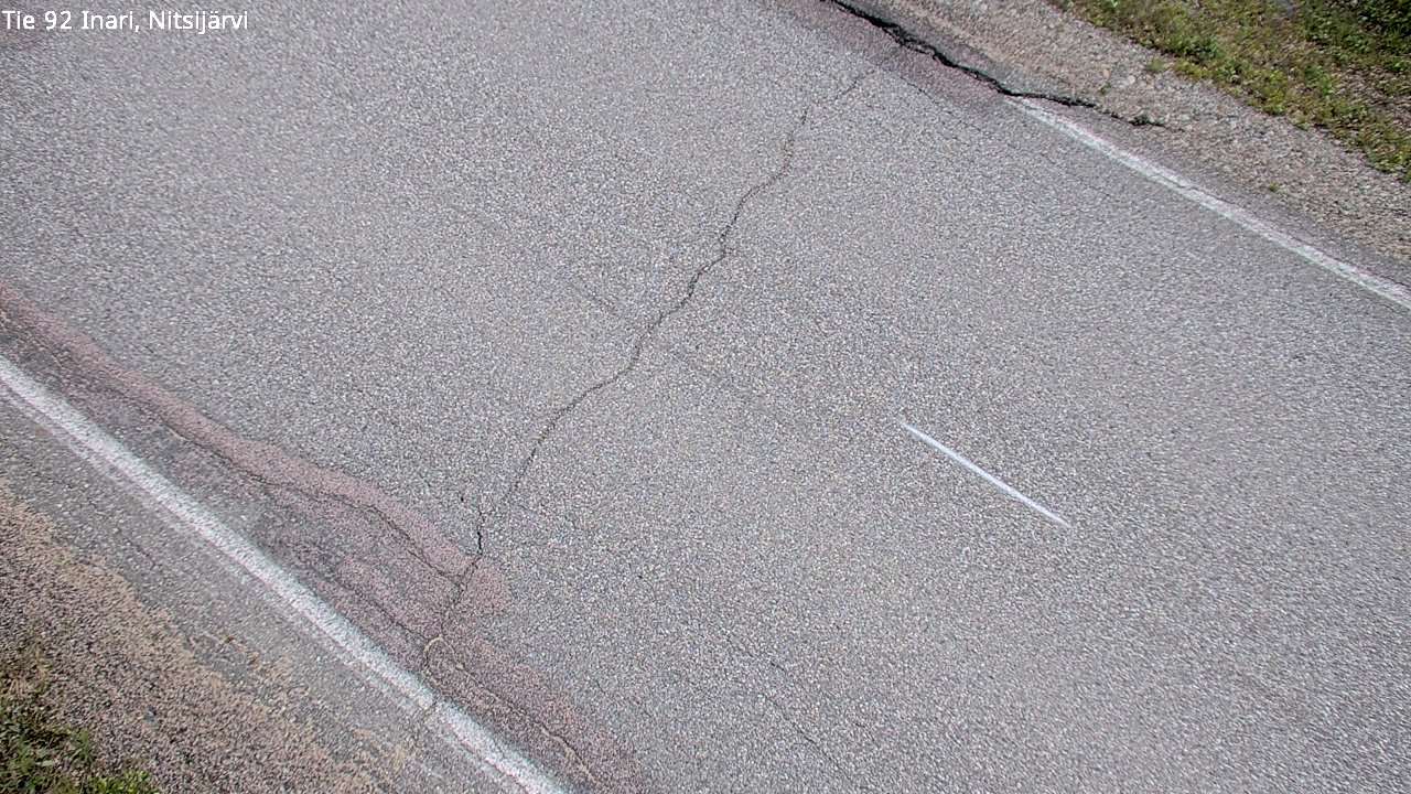 Kelikamerat Kuva Tie 92 Inari, Nitsijärvi, Inari, Lappi