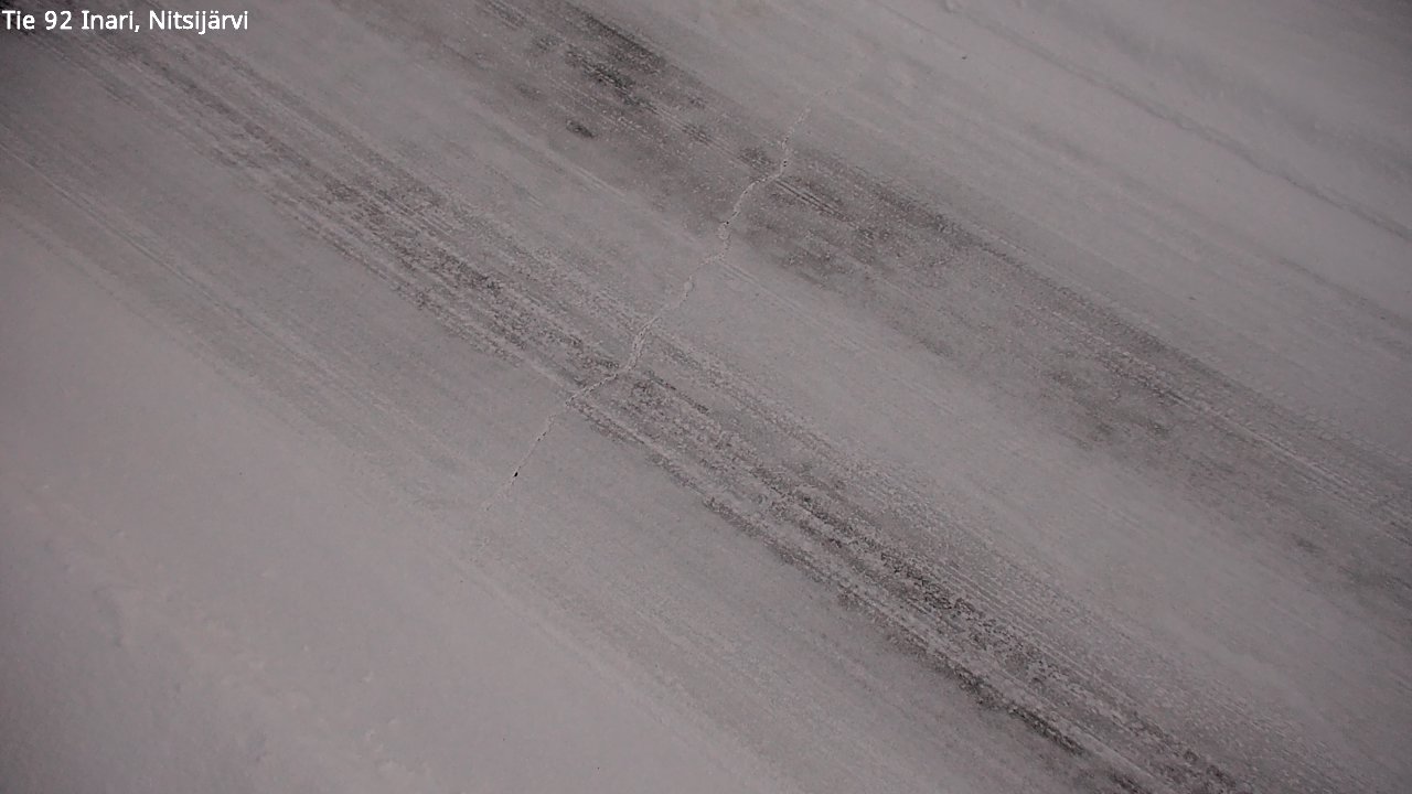 Kelikamerat Kuva Tie 92 Inari, Nitsijärvi, Inari, Lappi