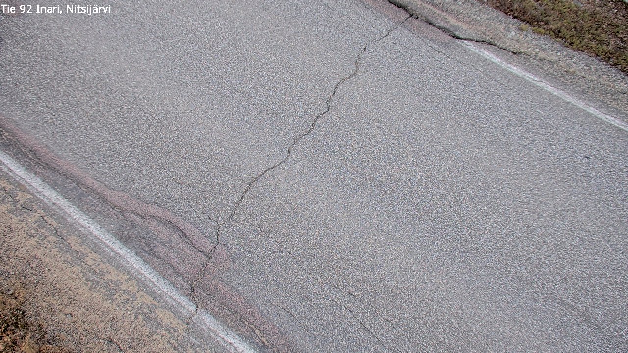 Kelikamerat Kuva Tie 92 Inari, Nitsijärvi, Inari, Lappi