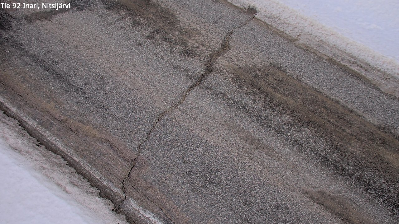 Kelikamerat Kuva Tie 92 Inari, Nitsijärvi, Inari, Lappi