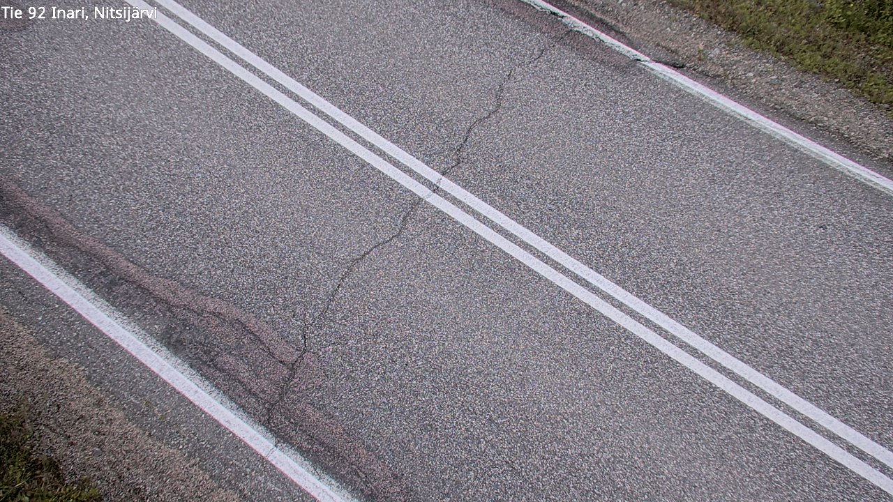 Kelikamerat Kuva Tie 92 Inari, Nitsijärvi, Inari, Lappi