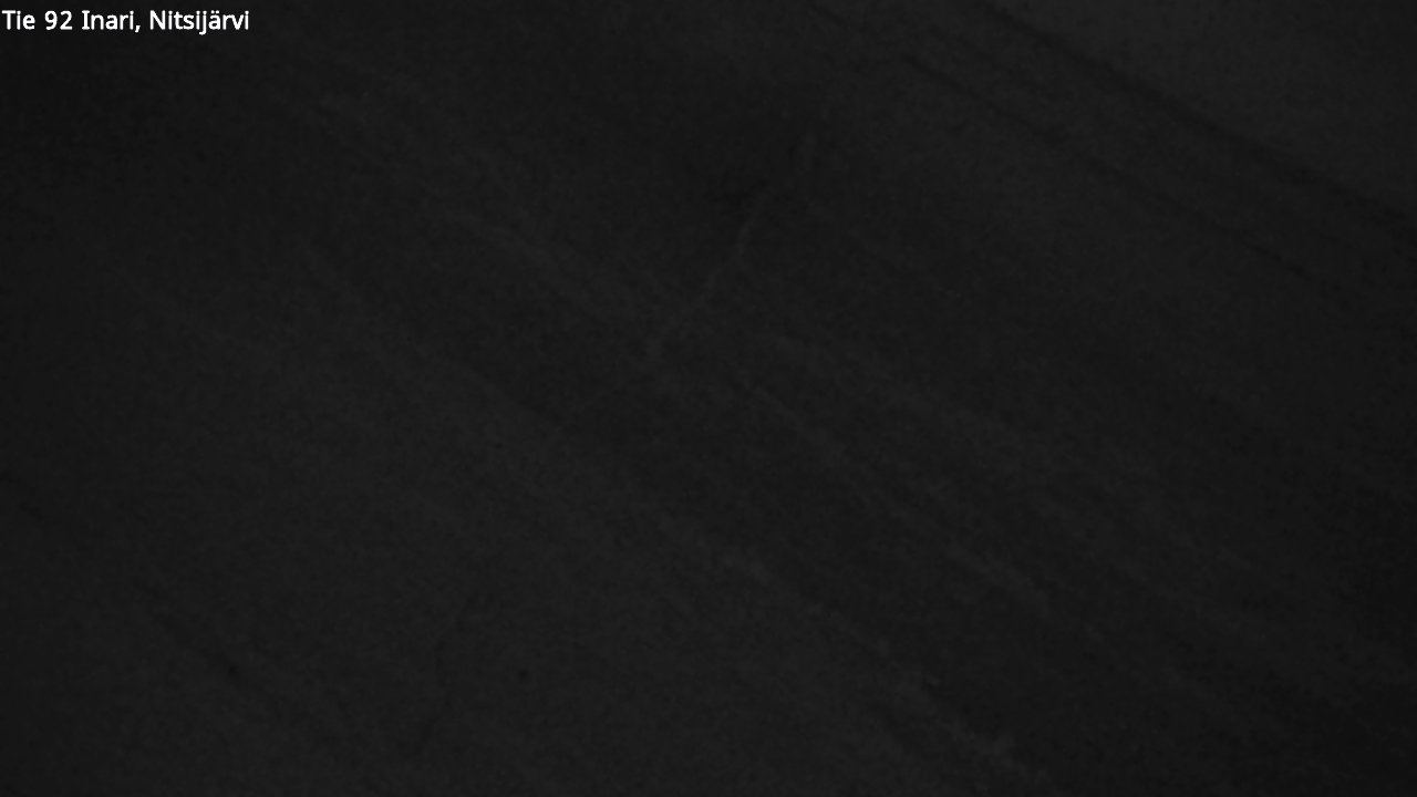 Kelikamerat Kuva Tie 92 Inari, Nitsijärvi, Inari, Lappi