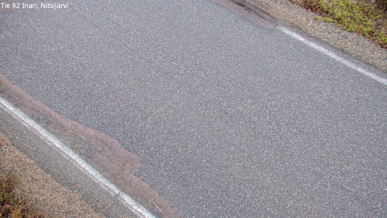 Kelikamerat Kuva Tie 92 Inari, Nitsijärvi, Inari, Lappi