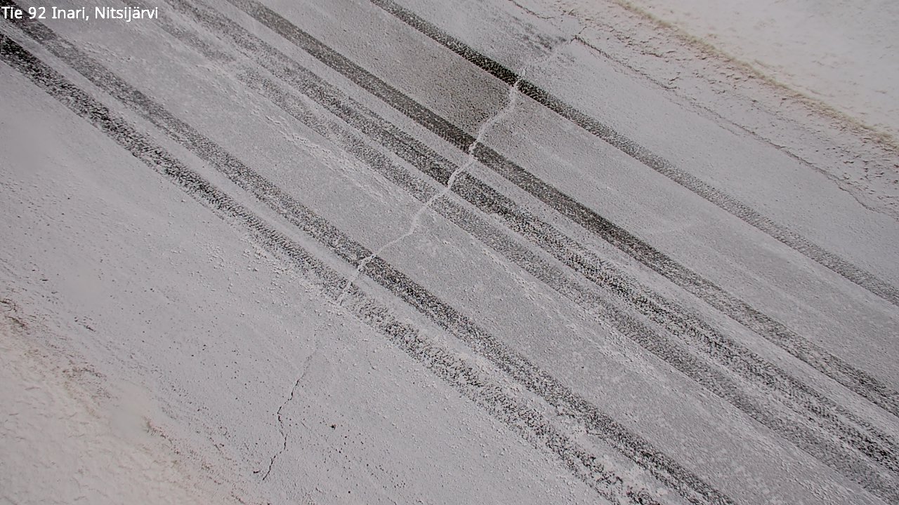 Kelikamerat Kuva Tie 92 Inari, Nitsijärvi, Inari, Lappi