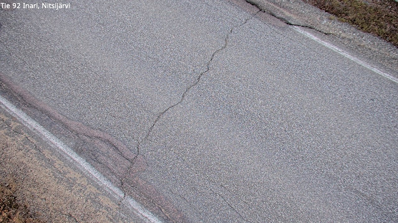 Kelikamerat Kuva Tie 92 Inari, Nitsijärvi, Inari, Lappi