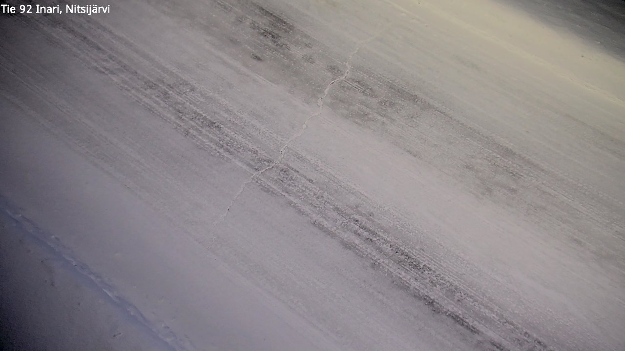 Kelikamerat Kuva Tie 92 Inari, Nitsijärvi, Inari, Lappi
