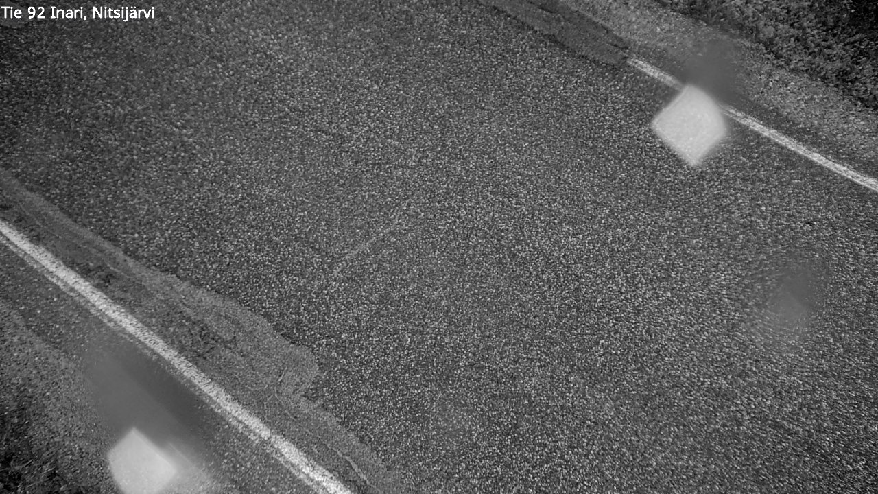 Kelikamerat Kuva Tie 92 Inari, Nitsijärvi, Inari, Lappi