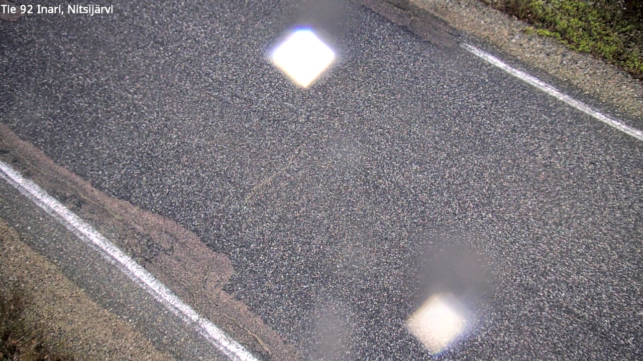 Kelikamerat Kuva Tie 92 Inari, Nitsijärvi, Inari, Lappi