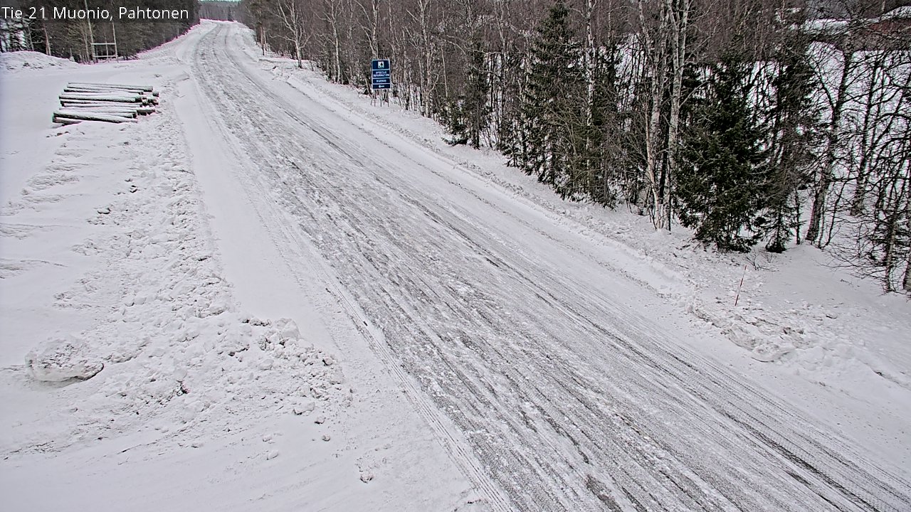 Kelikamerat Kuva Tie 21 Muonio Pahtonen, Muonio, Lappi