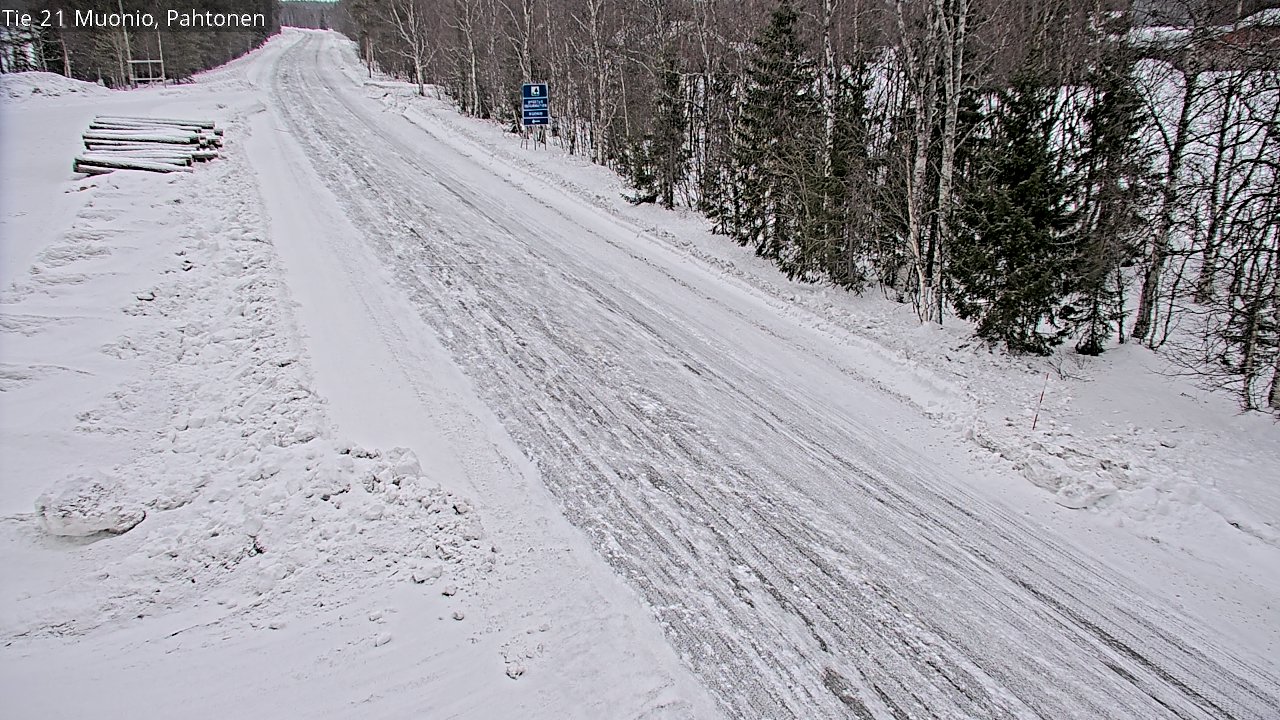 Kelikamerat Kuva Tie 21 Muonio Pahtonen, Muonio, Lappi