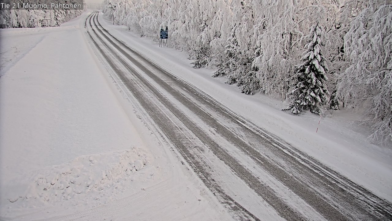 Kelikamerat Kuva Tie 21 Muonio Pahtonen, Muonio, Lappi