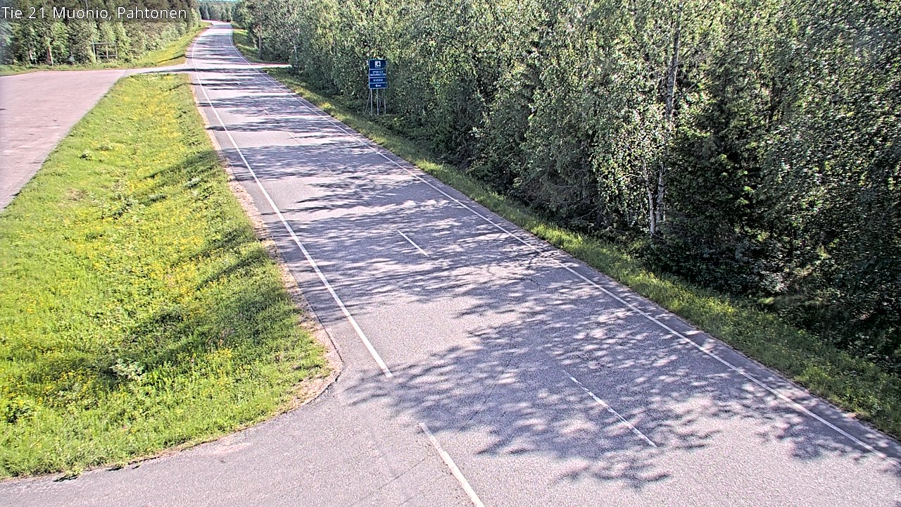 Kelikamerat Kuva Tie 21 Muonio Pahtonen, Muonio, Lappi