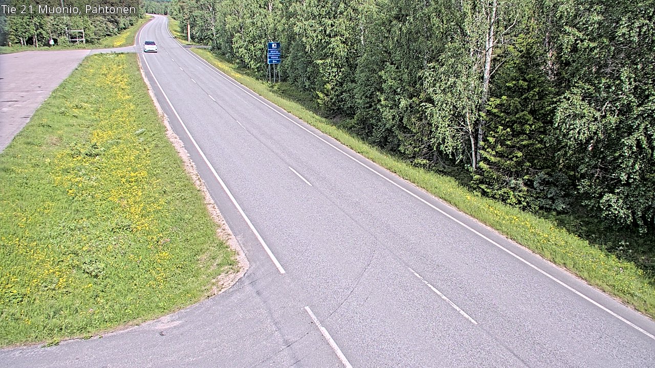Kelikamerat Kuva Tie 21 Muonio Pahtonen, Muonio, Lappi
