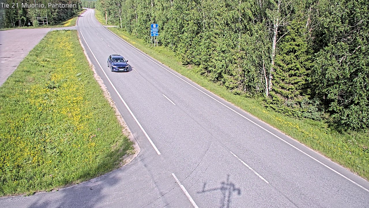 Kelikamerat Kuva Tie 21 Muonio Pahtonen, Muonio, Lappi