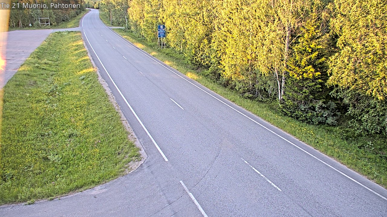 Kelikamerat Kuva Tie 21 Muonio Pahtonen, Muonio, Lappi