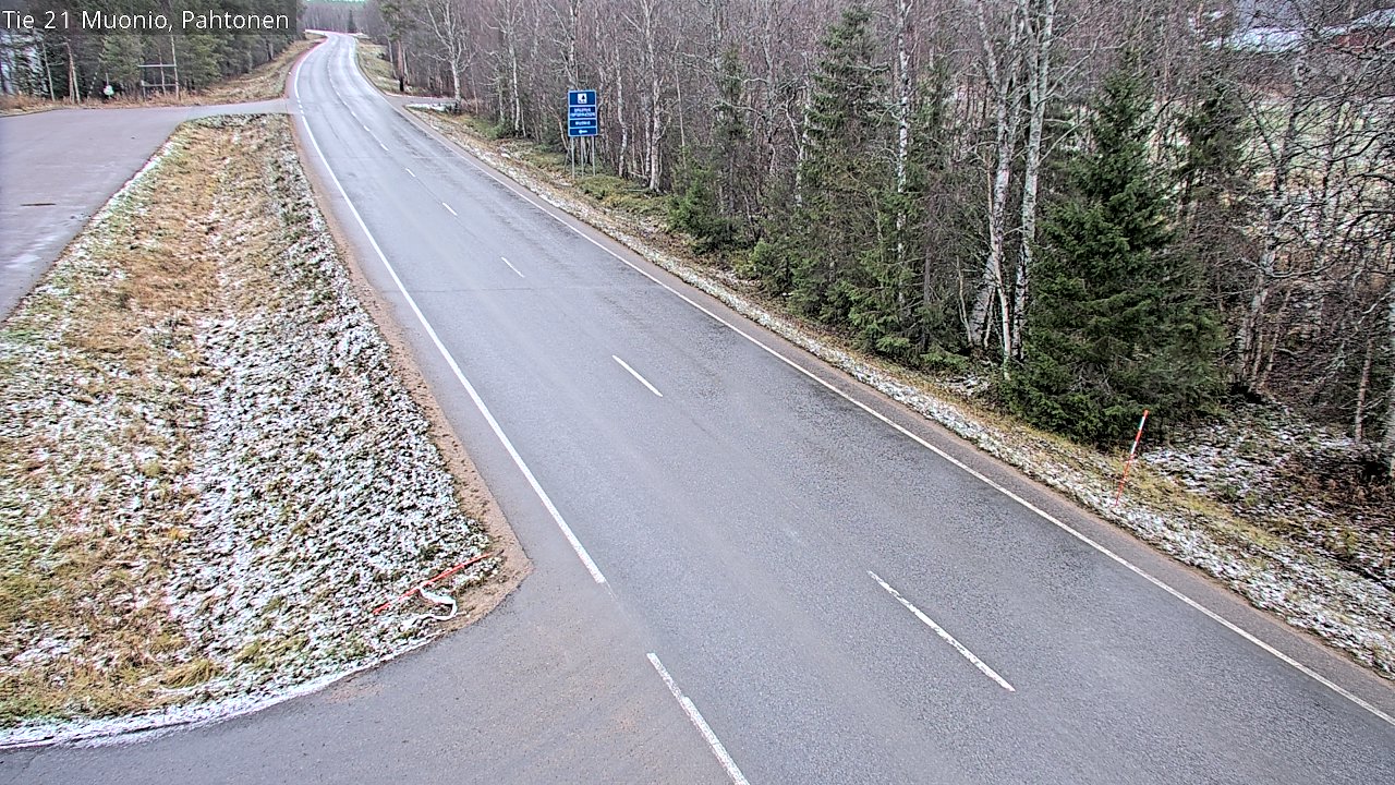 Kelikamerat Kuva Tie 21 Muonio Pahtonen, Muonio, Lappi