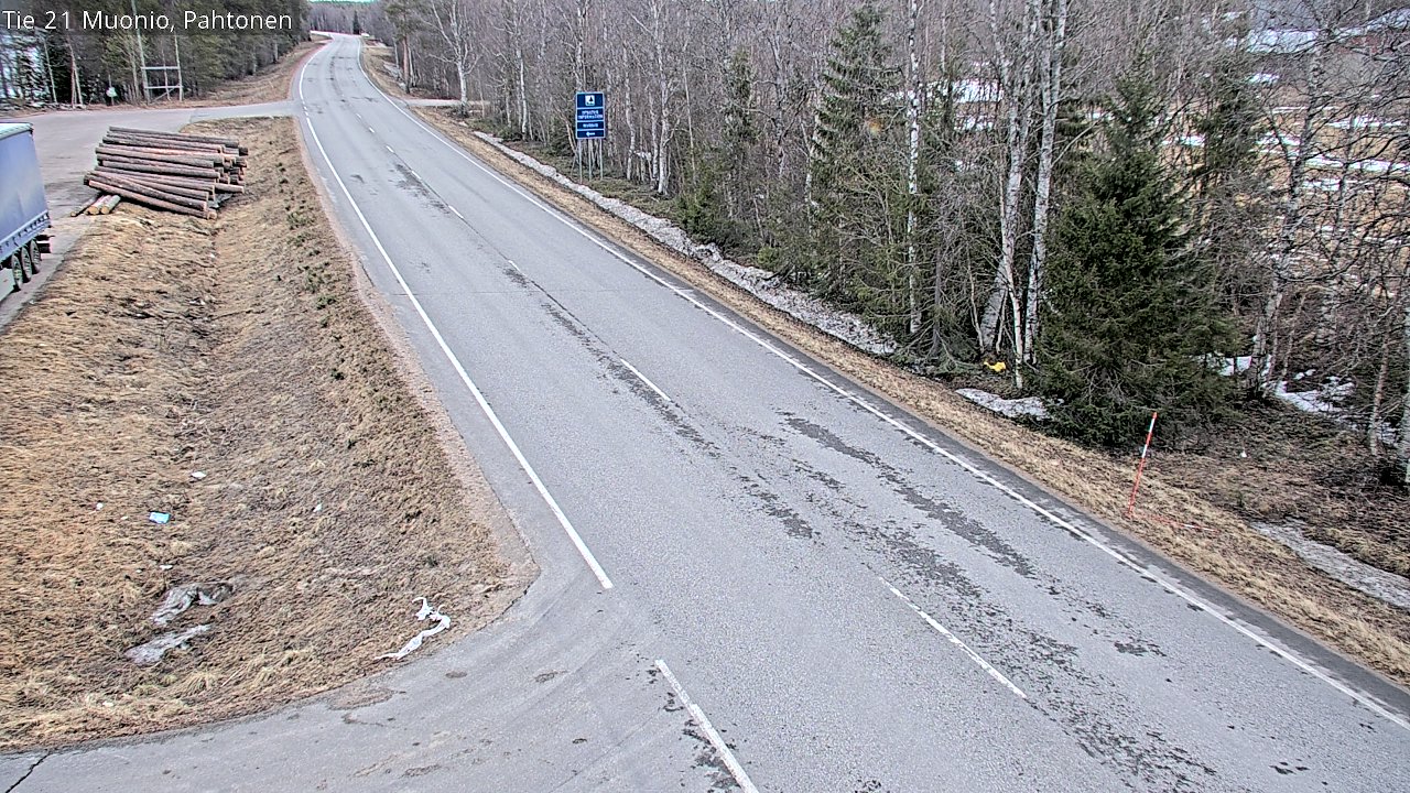 Kelikamerat Kuva Tie 21 Muonio Pahtonen, Muonio, Lappi