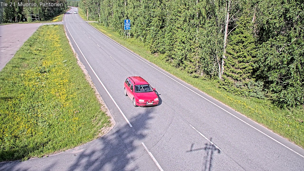 Kelikamerat Kuva Tie 21 Muonio Pahtonen, Muonio, Lappi