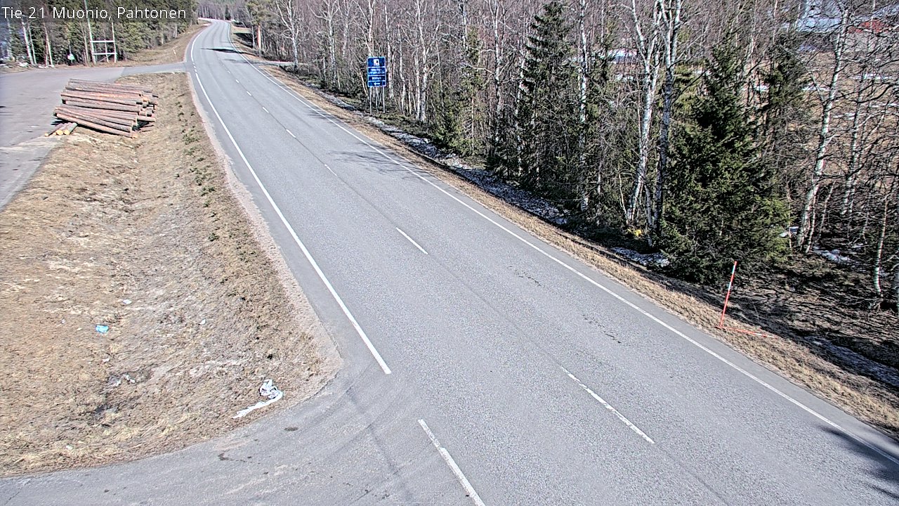 Kelikamerat Kuva Tie 21 Muonio Pahtonen, Muonio, Lappi
