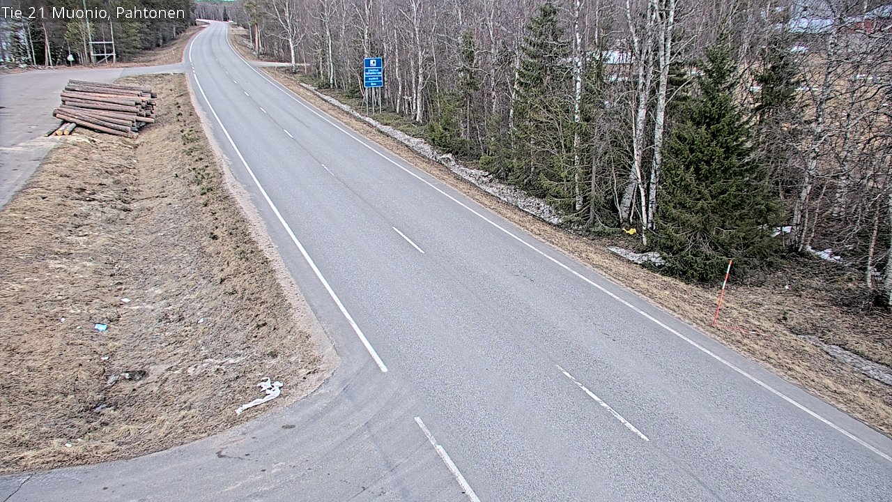 Kelikamerat Kuva Tie 21 Muonio Pahtonen, Muonio, Lappi