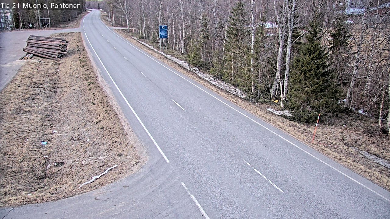 Kelikamerat Kuva Tie 21 Muonio Pahtonen, Muonio, Lappi