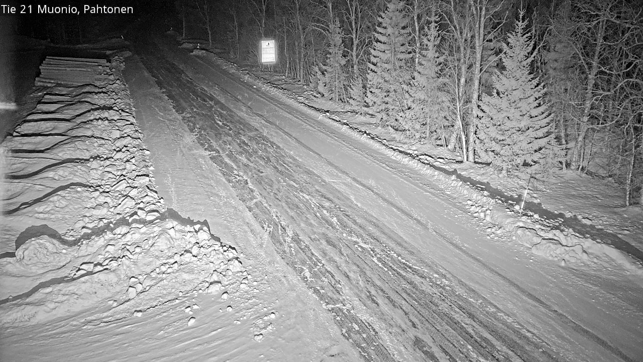 Kelikamerat Kuva Tie 21 Muonio Pahtonen, Muonio, Lappi