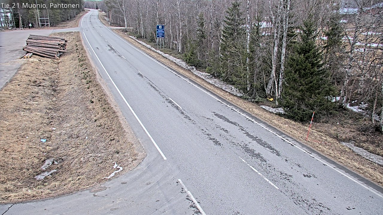 Kelikamerat Kuva Tie 21 Muonio Pahtonen, Muonio, Lappi
